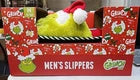 The Grinch Dr Seuess Mens Slippers