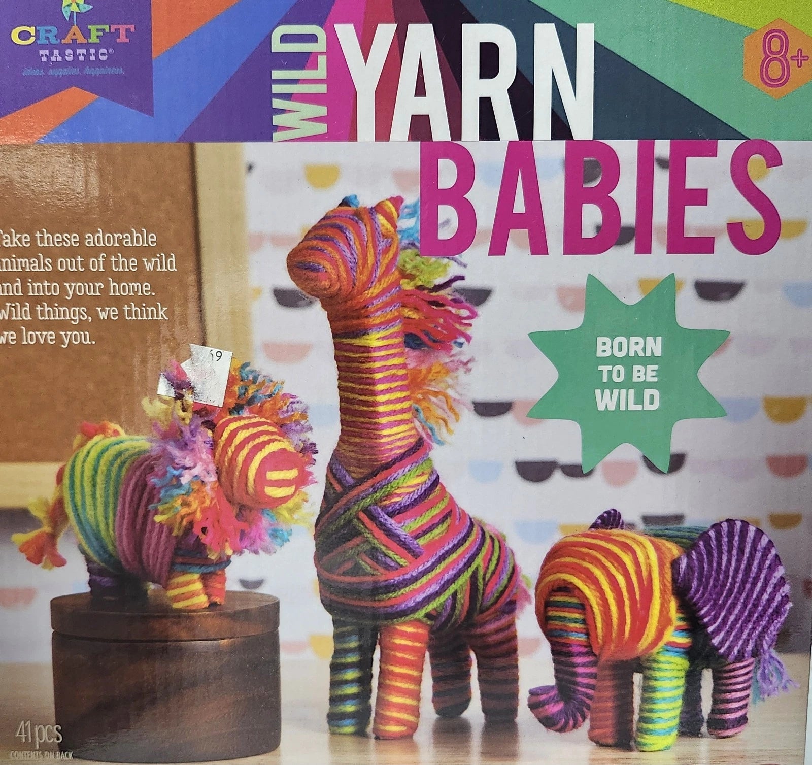 Craft Tastic Wild Yarn Babies - Born to Be Wild