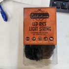 Celebrations Halloween LED ORANGE Rice Light String 16.5’ Long
