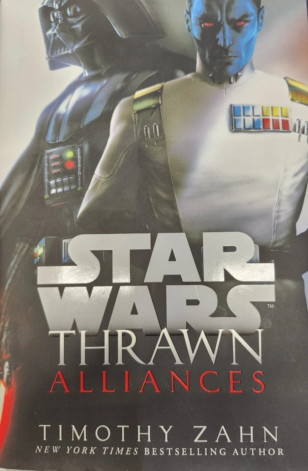 Star Wars Thrawn Alliances by Timothy Zahn 1st B&N Edition Hardcover LIKE NEW
